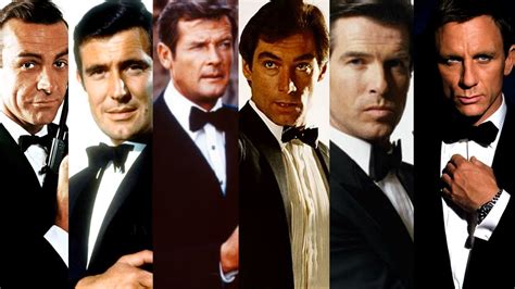 list of james bond actors